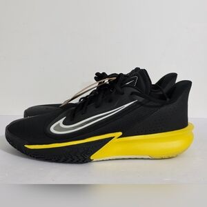Black and Yellow Athletic Sneakers